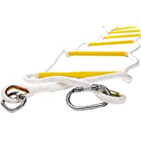 ISOP Escalera de Emergencia Contra Incendios de 2-5 m (8 pies) Escalera de Seguridad Resistente a las Llamas con…